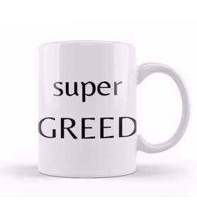 Super GREED European Super League Kupa Bardak Porselen