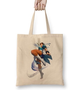 Street Fighter Chunli Bez Çanta Uzun Saplı