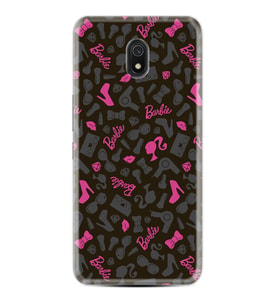 Xiaomi Redmi 8A 8 Pro 9C 9T 10C 11T Pro Kılıf Desenli Silikon Barbie and Shoes 1413