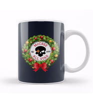 Christmas All Star Overwatch McCree Wreath Kupa Bardak Porselen