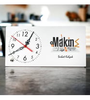 Makine Mühendisine Hediye Şık Masa Saati