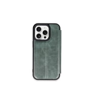 Iphone 15 Kılıf Flip Cover - Koyu Yeşil