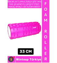 #FoamRoller Spor Fitness Egzersiz Pilates Yoga Masaj Esneme Bacak Sırt Bel Omuz Kalça Foam Roller