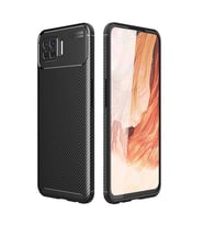 Oppo 73 Kılıf Esnek Soft Karbon Tasarım Legion Serisi (Siyah)