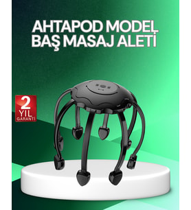 Elektrikli Saç Derisi Masaj Aleti Çok Noktalı Titreşimli Rahatlatıcı Bakım