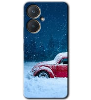Vivo Y27 Kılıf HD Desen Baskılı Kılıf - Karlı Vosvos