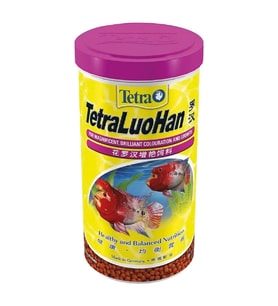 Tetra Luohan Flowerhorn Balık Yemi 1 LT (400-709009) - Gelişim ve Parlak Renk Granül Yem