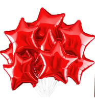 YILDIZ FOLYO BALON KIRMIZI 18 INC