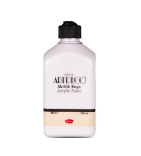 Artdeco Akrilik Boya 500 ml. 3622 Romantik Beyaz