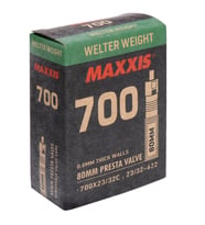 Maxxis 700x23-32C Welter Weight İnce Sibop İç Lastik  FV 80mm (Siyah)