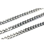 Metal Çanta ve Takı Zinciri 10 MM (1 Metre)  Gümüş