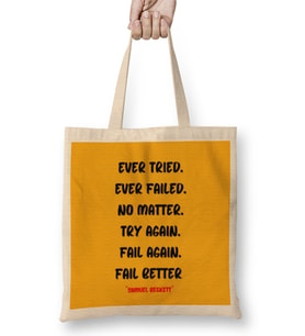 Motivational Quotes Sayings - Entrepreneurs İnspiration Success Work Gifts Bez Çanta Uzun Saplı