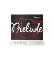 D'Addario J1010 1/2M Prelude Çello Tel Seti (1/2)  Öğrenci Dostu Masif Çelik Çekirdek Yüksek Dayanıklılık ve Net Ses Karakteri