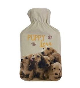 SIA	SICAK SU TORBASI SEVİMLİ KÖPEKLER TERMOFOR 28X18X2CM 1 LİTRE