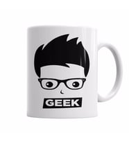GEEK Kupa Bardak Porselen
