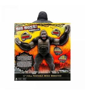 1037113 Primal Clash Büyük Patron Goril 42 cm -Sunman