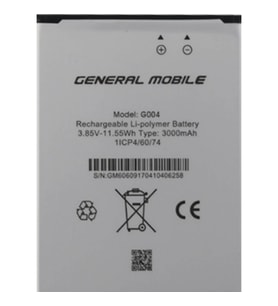 General Mobile Discovery GM6/GM6 LİFE Pil Batarya
