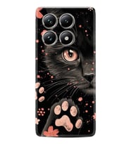 Xiaomi Redmi Note 14 Pro Plus Kılıf Boutique Baskılı Resimli Kara Kedi Pcode -085