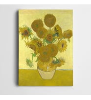 Vincent Van Gogh Flower Kanvas Tablo