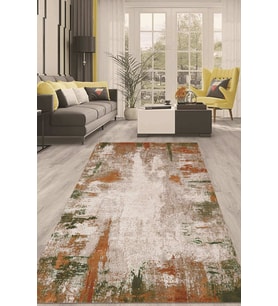 Dijital Kaymaz Taban Yıkanabilir Modern Renkli Salon Halısı Mutfak Halısı Yolluk ND-HT-714