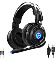 Pc Oyun Kulaklik 3.5Mm Jack Usbli̇ Mi̇krofonlu Işikli Hp-H200 (Çok Renkli)