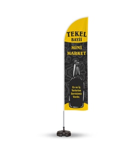 Tekel Reklam Yönlendirme ve Tanıtım Yelken Bayragı