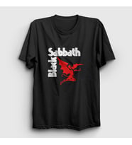 Presmono Unisex Siyah Henry Black Sabbath T-Shirt 17635tt