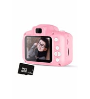 Pazariz Mini 1080p Çocuklar Için Dijital Fotoğraf Makinesi 8 Gb Sd Ka