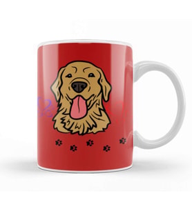 Funny Dog Lover Gift For   Men Kupa Bardak Porselen