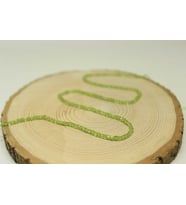 Peridot (Zebercet) Taşı Küp Şekilli YARIM Dizi 2.5mm (17cm uzunluğundadır)