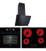 Teka - Chef 9 Ankastre Set - (Hak 627 Bk Fırın + Tz 6415 Ocak + Tvt 60.1 Davlumbaz) - Siyah - 64000469