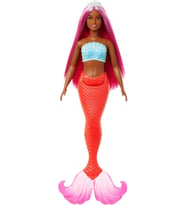 Barbie Dreamtopia Deniz Kızı Bebekler - Kırmızı Kuyruk Beyaz Taç (Çok Renkli)