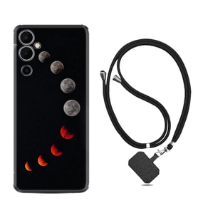 Tecno Pova Neo 2 Kılıf Resimli Boyun Askılı İpli Desenli Silikon Series Mooons 1861