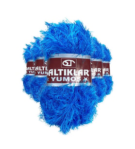 5 Adet Yumoş Sakallı El Örgü Ipi Yünü 03