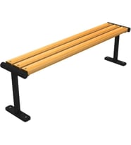 Bench Mutfak Masası Oturma Bankı Ahşap Metal