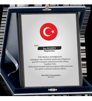 ODAK KUPA - Ahşap Plaketler - PL-007-M A - 18x24 cm