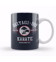 Miyagi Do Karate Kid Wax On Wax Off Kupa Bardak Porselen