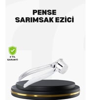 Profesyonel Sarımsak Ezici Sağlam Yapı ve Rahat Krama