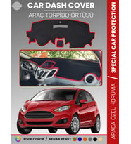 FORD FİESTA (2008-2017) Torpido Örtüsü Ön Panel Koruma Tam Uyum Çatlamayı Önler Kolay Montaj