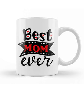 Best Mom Ever Gift For Mothers Day Anneler Günü Kupa Bardak Porselen