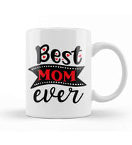Best Mom Ever Gift For Mothers Day Anneler Günü Kupa Bardak Porselen
