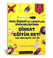 Zihin Geliştiren Dikkat Eğitim Seti (Okul Öncesi ve 1. Sınıflar İçin)