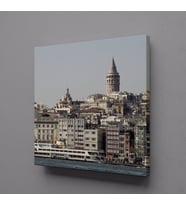 ŞEHİR GÖRÜNTÜSÜ KANVAS TABLO 50x50cm (Karışık)