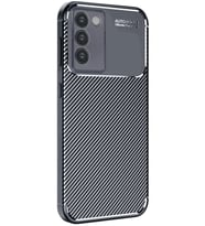 Newface Vivo V30 Lite 4G Kılıf Auto Focus Karbon Kapak - Siyah