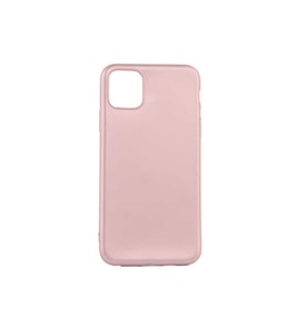 Apple iPhone 11 Uyumlu Kılıf Zore Premier Silikon Kapak (Rose Gold Altın)