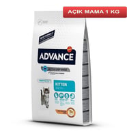 Advance Kitten Yavru Tavuk Etli Kedi Maması 1 Kg AÇIK