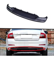 Araba Alışveriş Skoda Aksesuar Octavia Amg Arka Tampon Ek Koruma Difüzör