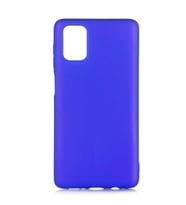 Lexroo Galaxy M51 Kılıf Premier Silikon Kılıf - Saks Mavi