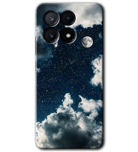 Poco x6 Pro Kılıf HD Desen Baskılı Kılıf - Gece Gökyüzü