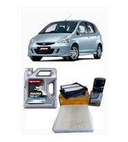 2006-2008 HONDA JAZZ 1.4 PERİYODİK BAKIM SETİ HAVA + YAĞ + POLEN FİLTRESİ + 4 LİTRE PETROL OFİSİ 10W 40